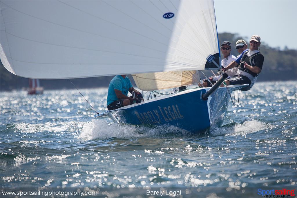 Barely Legal - 2014 HH Sydney Harbour Regatta © Beth Morley - Sport Sailing Photography http://www.sportsailingphotography.com